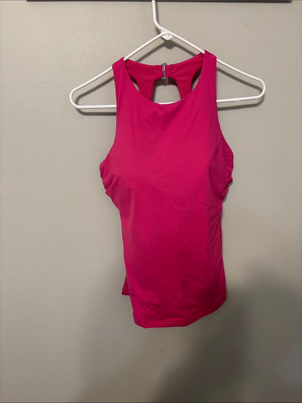 Athleta Women’s Pink Racerback swim  Top
